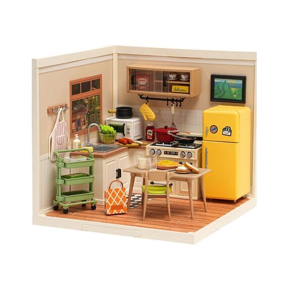 Rowood Miniature House KitDiy Dollhouse Kit To Build For AdultsTiny Room With